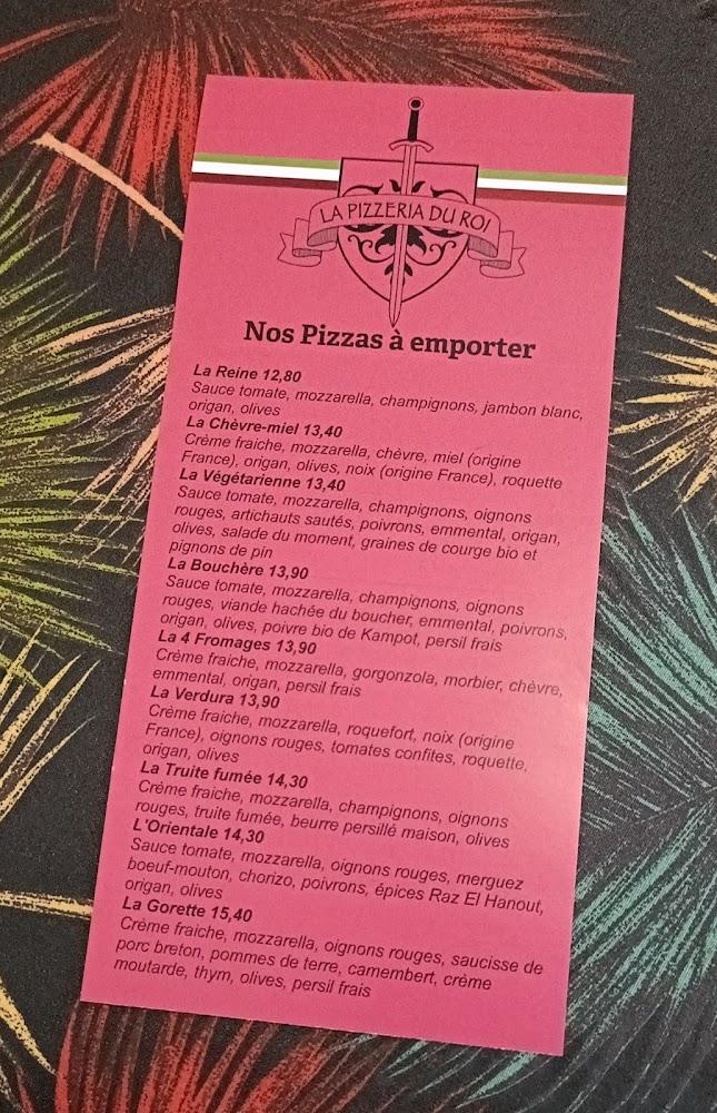 La Pizzeria du Roi Paimpont - Menu Image 3